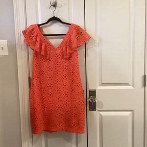 Trina Turk Vibrant Coral Mini Dress